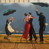 Quadro dipinto a mano riproduzione di Vettriano