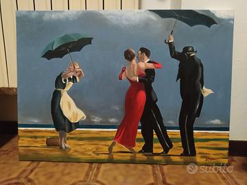 Quadro dipinto a mano riproduzione di Vettriano