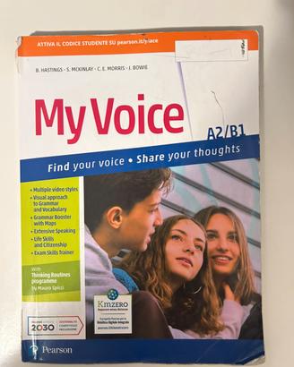 Libro “My Voice A2/B1”