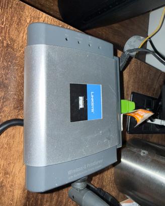 Linksys WPSM54G Wireless-G PrintServer