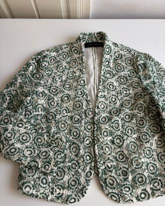 Splendida giacca Zara estiva donna indossata 1 v.