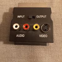 adattatore audio / video scart