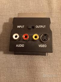 adattatore audio / video scart