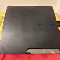 PS3 Slim 320GB + 2 Controller + GTA V e Diablo III