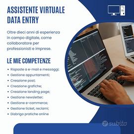 Assistente Virtuale - Data entry
