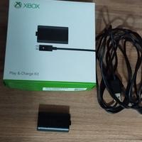 Batteria Joystick Xbox Play & Charge Kit 