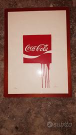 Quadro logo  “Coca Cola” artista Garbaccio