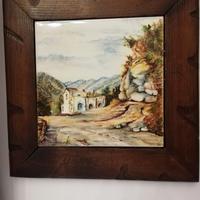 Quadro in ceramica