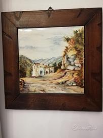 Quadro in ceramica