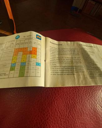Libretto uso e manutenzione 