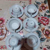 Set  Richar Ginori 6 tazze vintage 