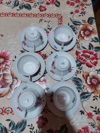 Set  Richar Ginori 6 tazze vintage 