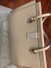 Borsetta Trussardi in pelle avorio
