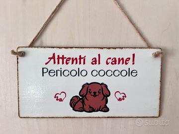 Targhetta fuori porta