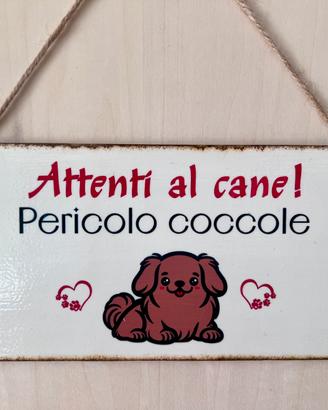 Targhetta fuori porta