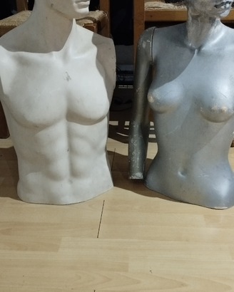 Manichini da esposizione