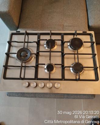 Whirlpool Piano Cottura 5 Fuochi