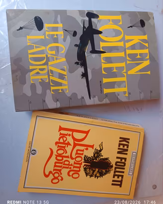 coppia libri Ken Follett