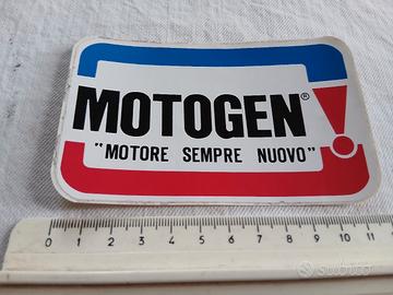Motogen adesivo pubblicitario 