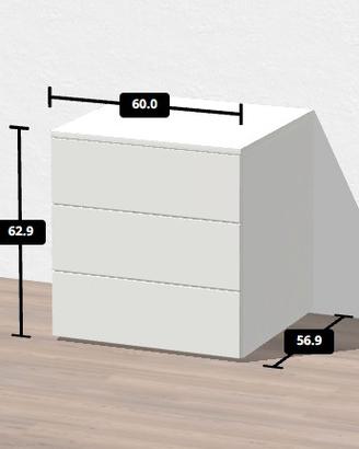 Mobile BESTA IKEA con cassetti