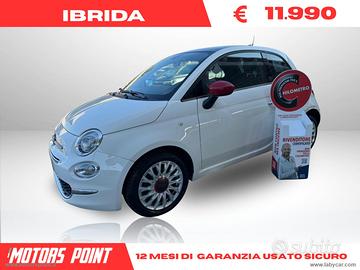 FIAT 500 1.0 Hybrid Red