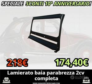 lamierato baia parabrezza citroen 2cv