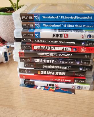 Ps3 slim + Accessori + Giochi + Wonderbook