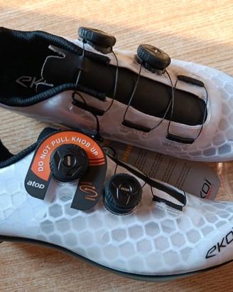 Scarpe ciclismo Ekoi nuove ultra traspiranti