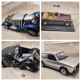 vari modellini auto vintage anni 85/90