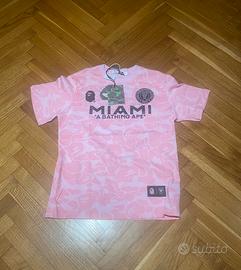 Inter miami x Bape maglietta da calcio