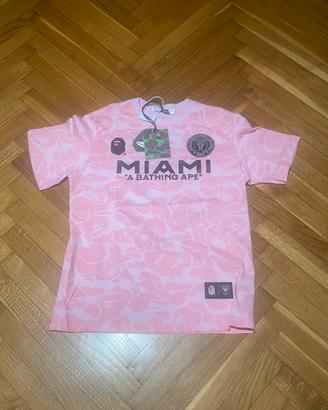 Inter miami x Bape maglietta da calcio