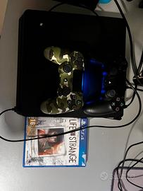 Ps4 Slim 500Gb, due controller originali e gioco.