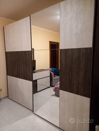 ARMADIO A DUE ANTE  SCORREVOLE