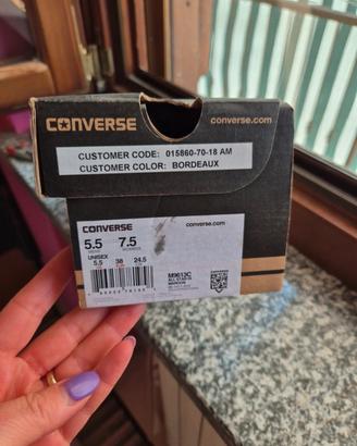 scarpe Converse taglia 38