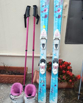 scarponi 23,5 sci 130 bambina 