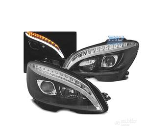 FARI MERCEDES W204 07-10 LUCE A LED TUBE DINAMICO 