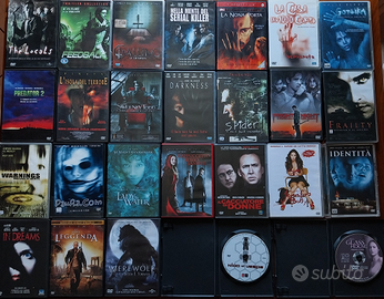 Film horror/thriller in dvd