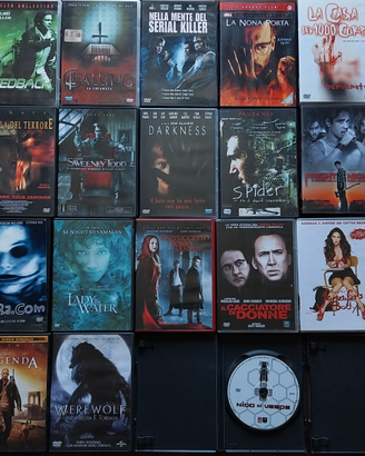 Film horror/thriller in dvd