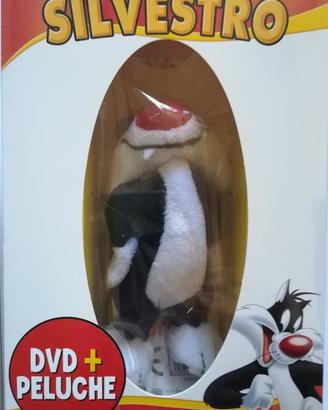 Il tuo simpatico amico Silvestro DVD peluche nuovo
