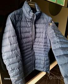 Giubbino blu refrigue