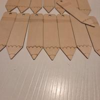 Segnalibro legno pz.15