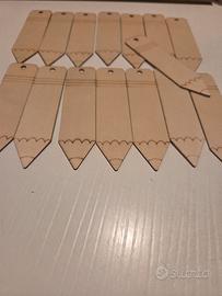 Segnalibro legno pz.15