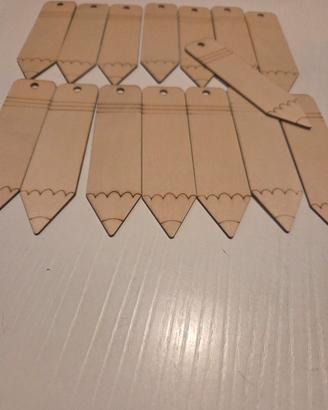 Segnalibro legno pz.15