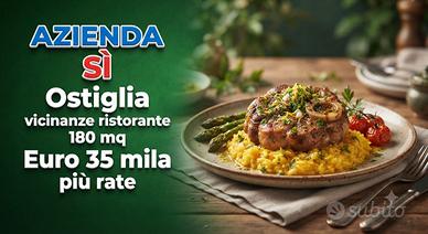 -risto bar 180 mq anche rate