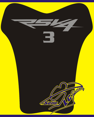 Sella racing neoprene per aprilia rsv4