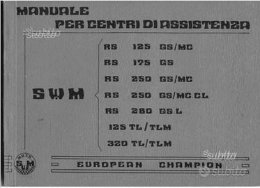Manuale officina completo SWM Rotax