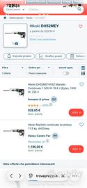 Martello demolitore Hilti / Hikoki usato