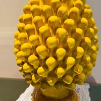 Pigna ornamentale in pregiata ceramica di Vietri