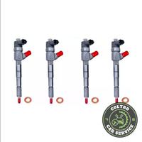 4 INIETTORI BOSCH 0445110674 ALFA ROMEO STELVIO