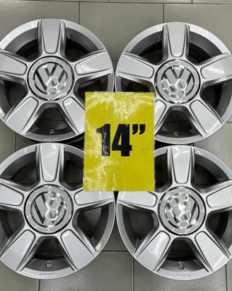 RL186 Cerchi nuovi originali VW da 14"